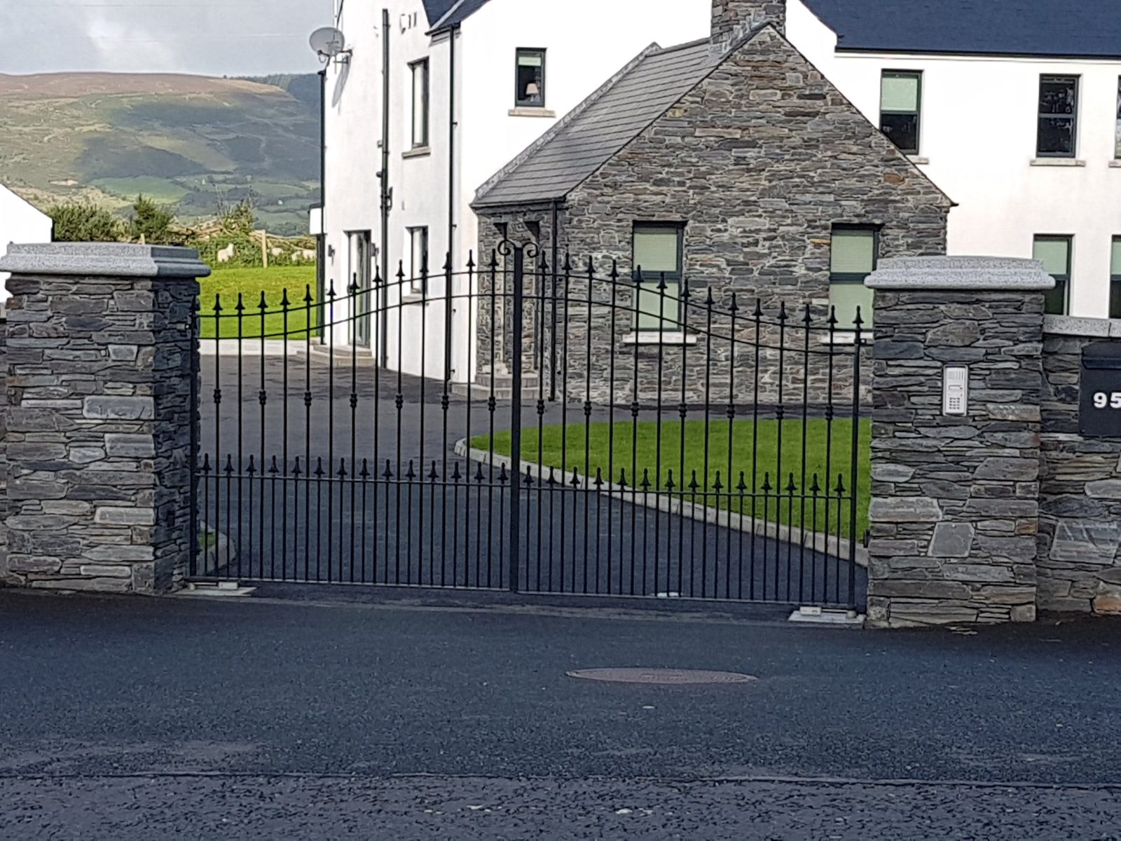 Wrought iron gates like these for homes in Killylea