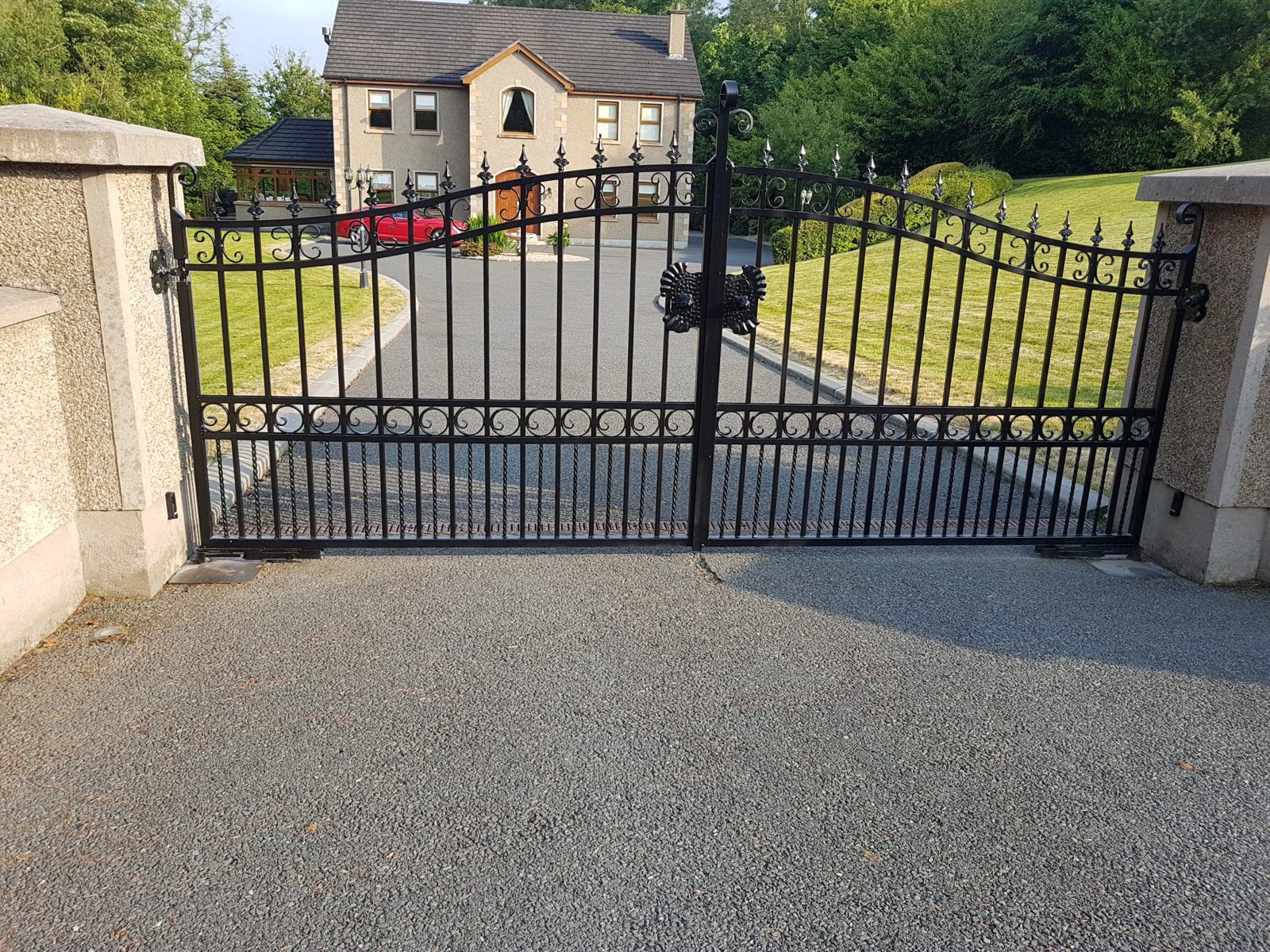 Railing-style gates like these for period homes in Killylea